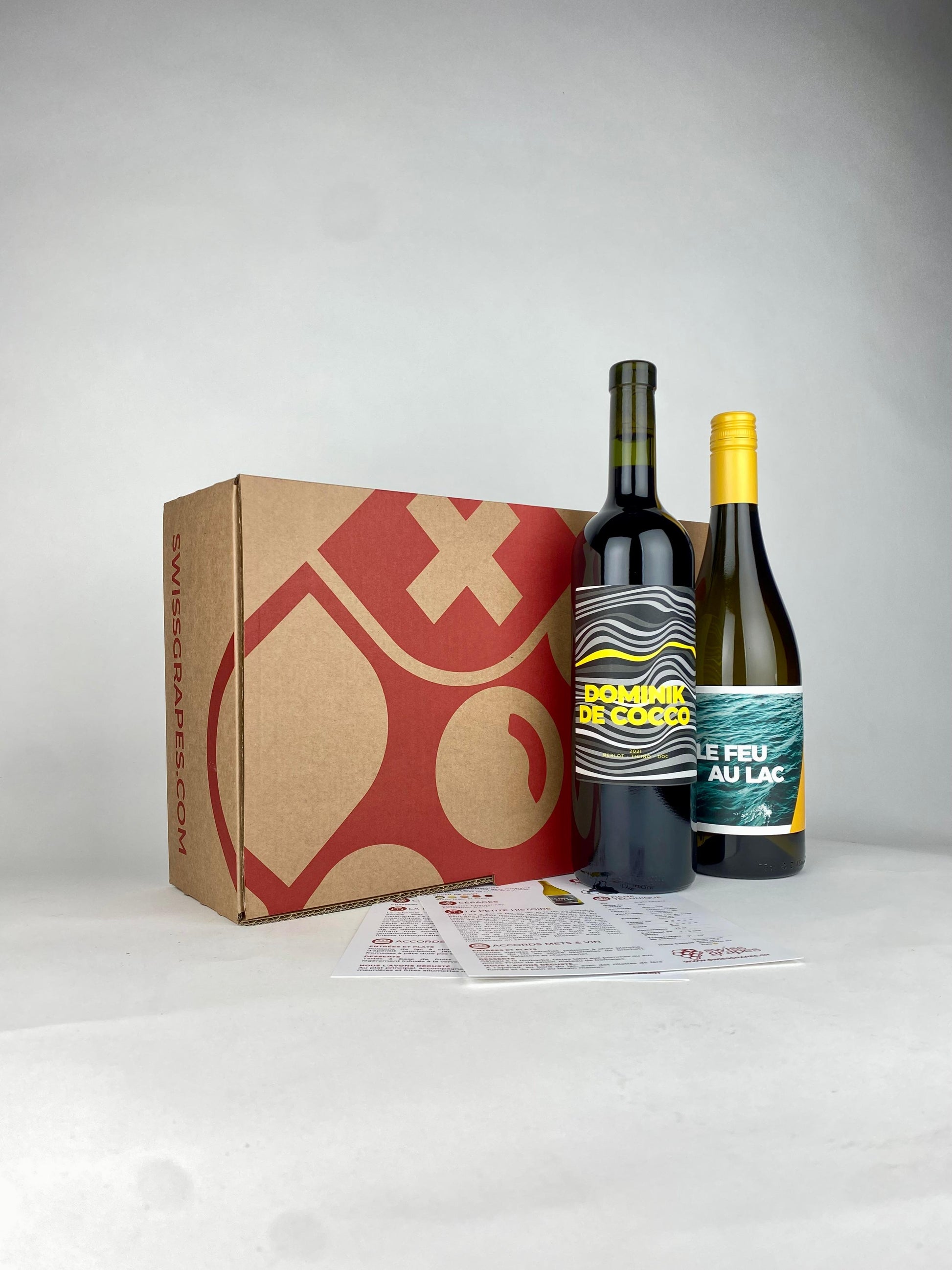 COFFRET SWISSGRAPES<br> Dominik De Cocco & Le Feu au Lac