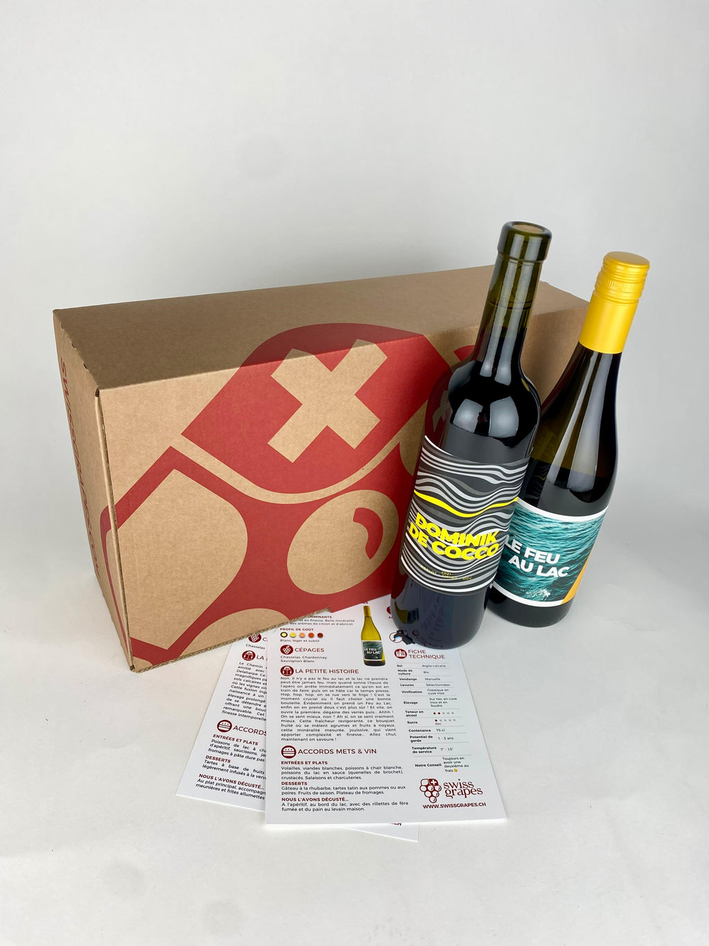 COFFRET SWISSGRAPES<br> Dominik De Cocco & Le Feu au Lac