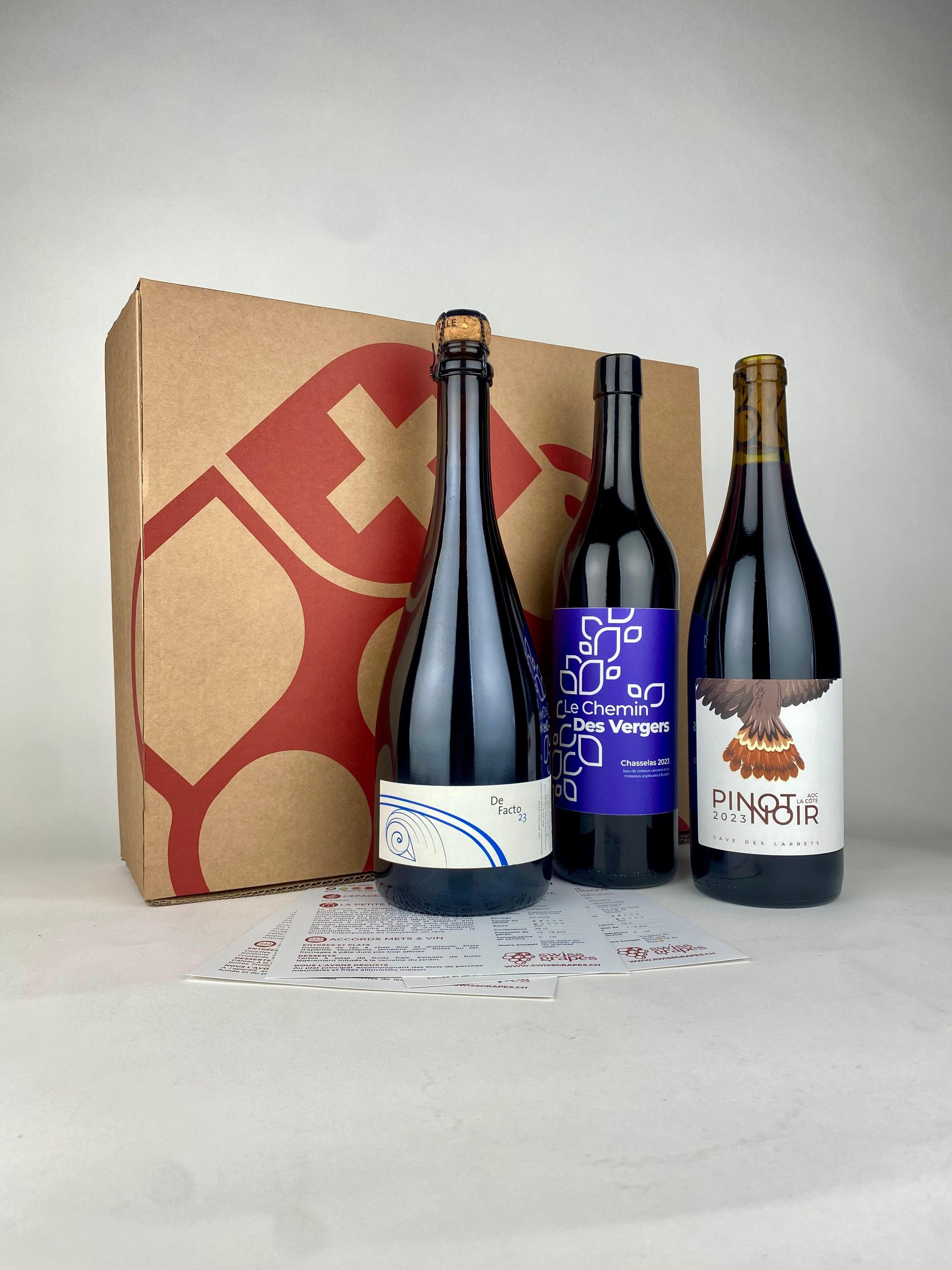 COFFRET SWISSGRAPES<br>  3 Bouteilles d'exception